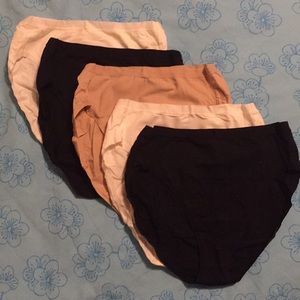 Pack of 5 High Waisted Underwear